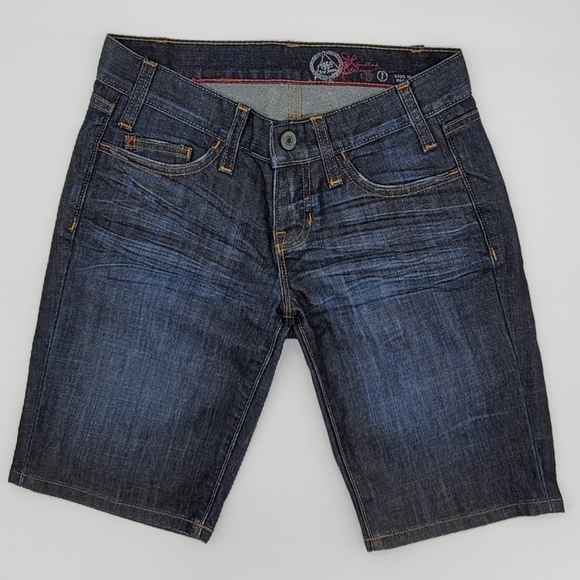 GAP Pants - Gap 1969 Blue Denim Women's Boyfriend Shorts Sz 1